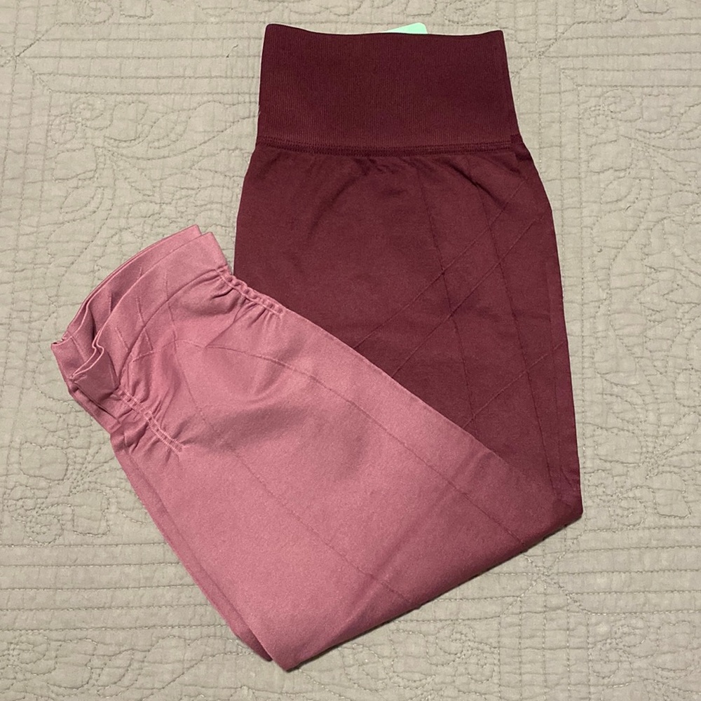 Forever 21 Ombré Capri Legging - LG